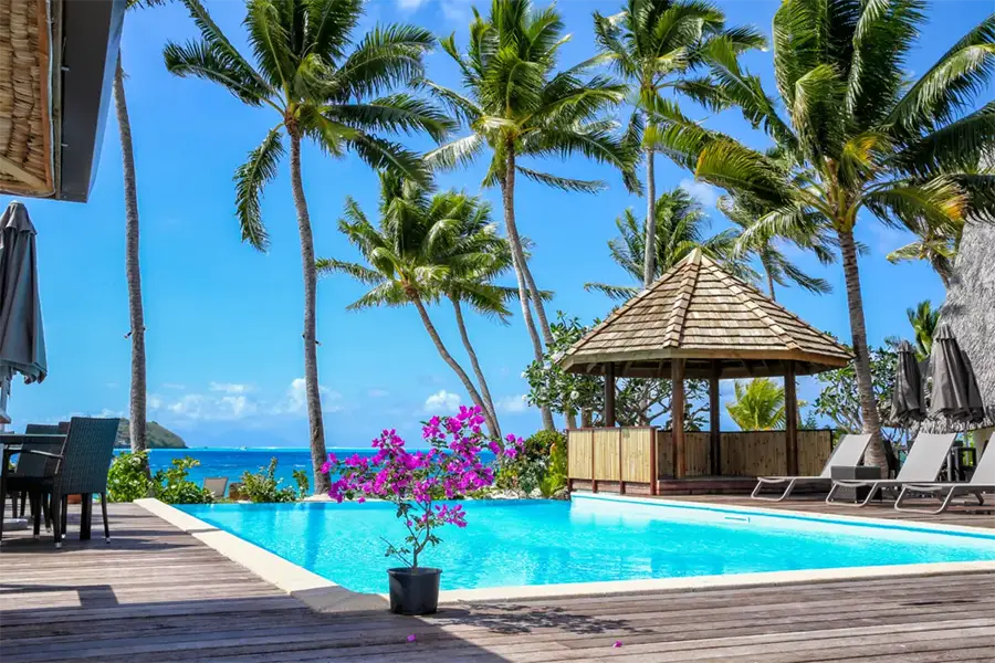 Piscine du séjour Royal à Bora-Bora