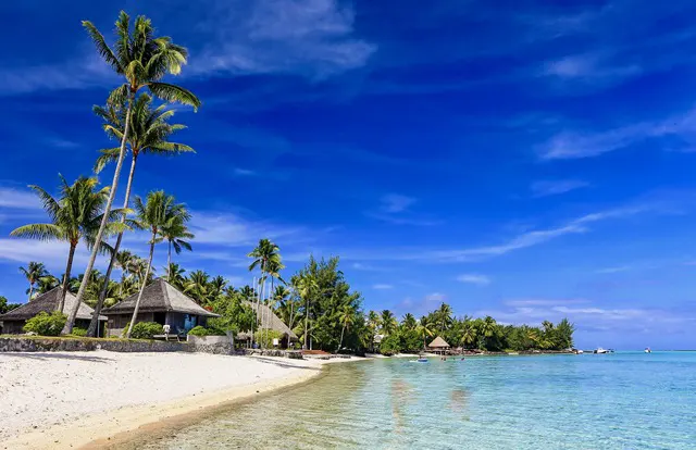 Plage Matira a Bora-Bora