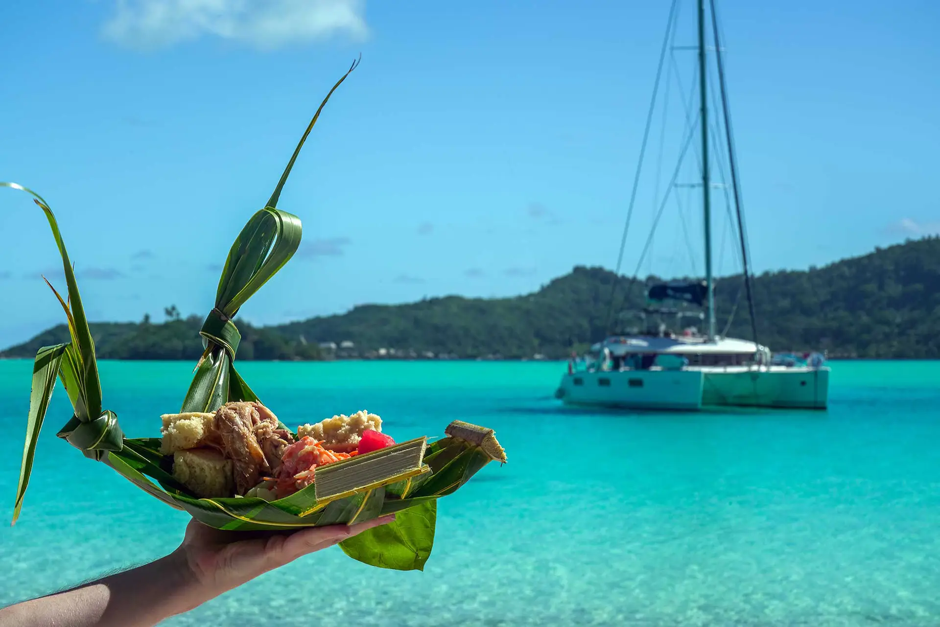 Croisière à bord d’un catamaran dans les Tuamotu