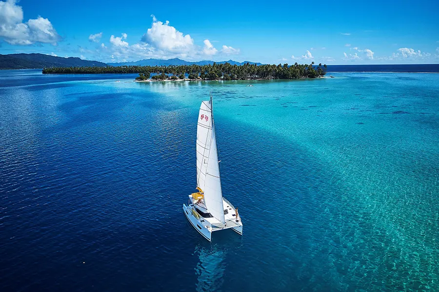 croisière le 5 Tahaa Huahine Bora-Bora