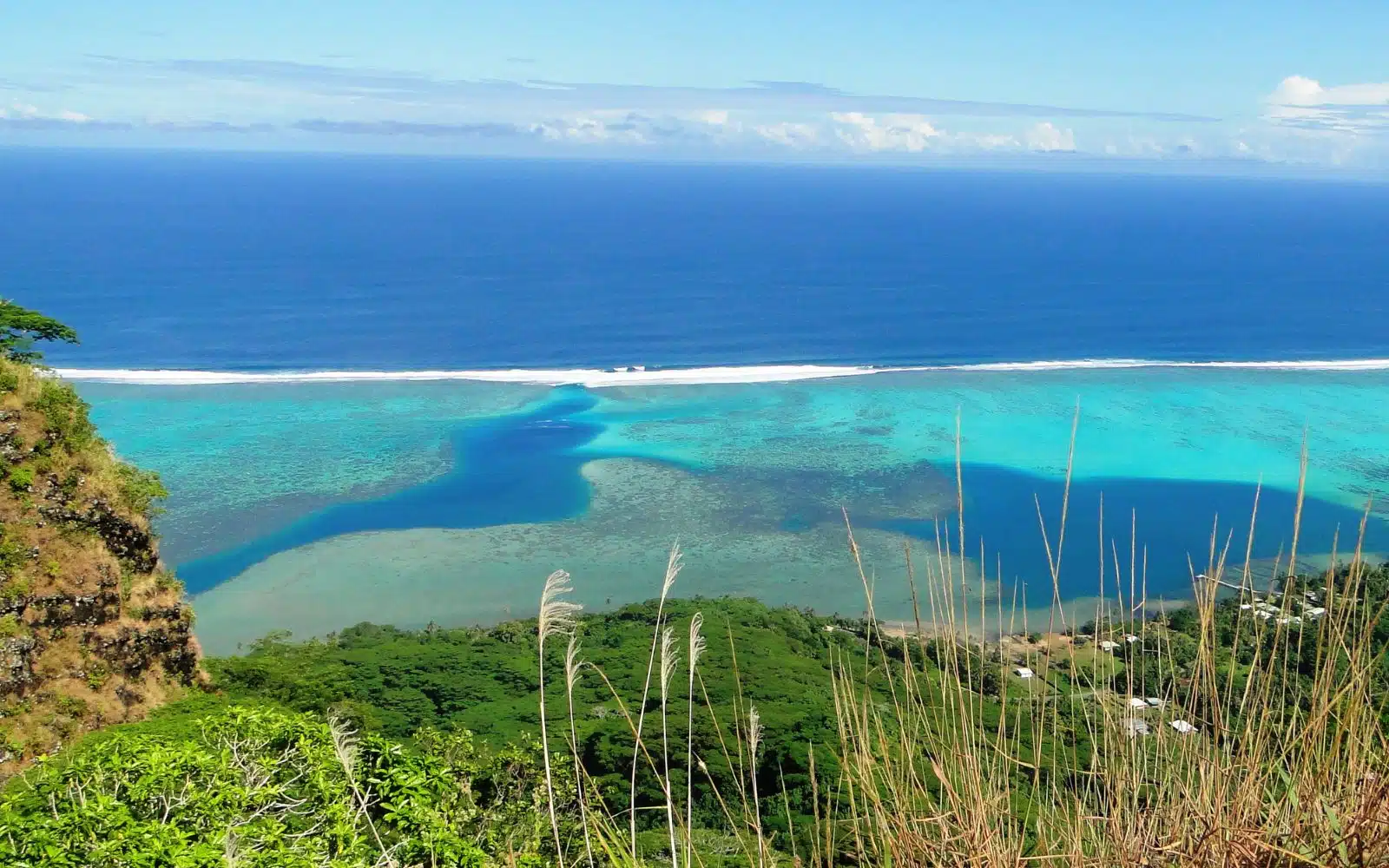 Moorea vue depuis sommet Linareva